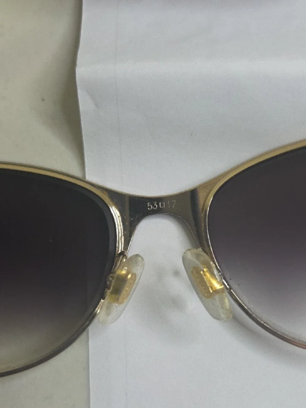 Versace Purple Gradient Cat-Eye Sunglasses with Gold Accents